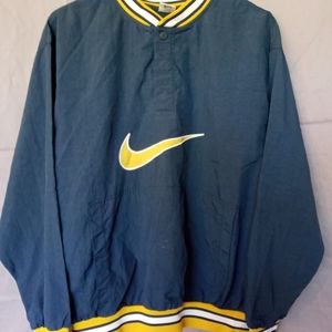 Vintage Nike Blue with Yellow Pullover